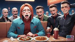 Mind-blowing Diner Sex, Warm Crimson Faces with Utter Crimson Sheer Pleasure in a Blazing Romp Utter of Mental Frenzy -