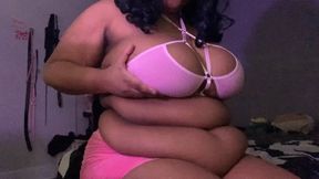 Fat Bimbo Domme Nipple Sucking