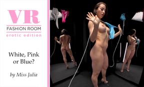 Miss Julia Tries On Three Swimsuits