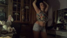 Beautiful dance, and I'm showing my perfect breasts