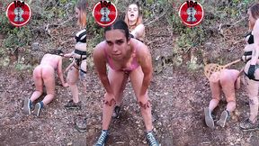 fucked, dominated and left in the woods