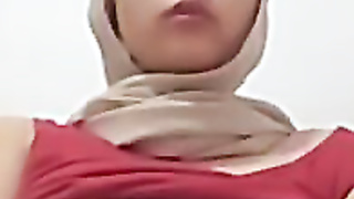 Indo Immense Titty Hijab