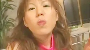 Asian Girl Eating A Jizz Sandwich