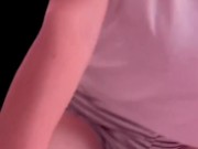 Striptiz Młodej Studentki z Polski Pokazuje moje duże cycki i dużą dupę + zabawa cipką