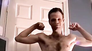 Hirsute Homo Erotica" or "Passionate Solo Mastubation by Big-Dick Gay Guy