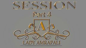 SESSION PART 4 Total lenghts 4:06 minutes Ballbusting Analdildo Anal Dildo Ball and Cock Spanking CBT Slave Bdsm Penis  LADYAMRAPALI  Herrin Mistress Domina