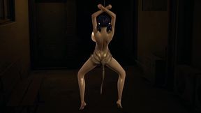 LadyBug's massive-titted pregnant barely legal gets bound and gagged