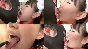 Riko - Enjoy Smell of Her Long Tongue and Spit Part 2 - wmv