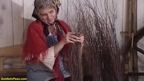 79 years old grandma rough fingered