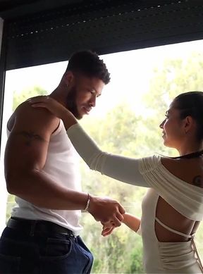 Seductive Latina Babe Rides Thick BBC Passionately