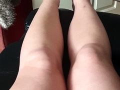 Maitresse Madelines solo foot fetish POV