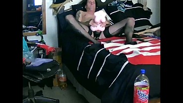 Izamaeyouno - update #14 - Sissy CD and his Mini Sex Doll -
