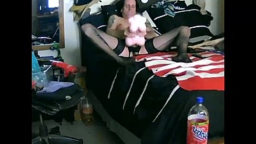 Izamaeyouno - update #14 - Sissy CD and his Mini Sex Doll -