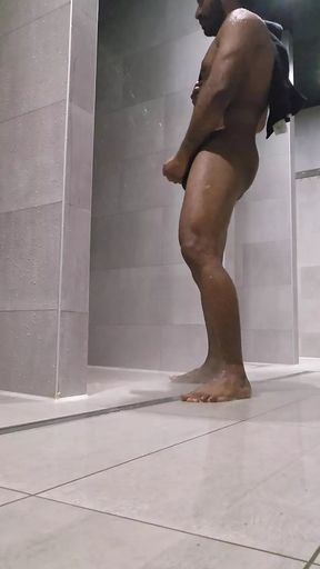 Horny and Flashing in Showerroom and Locker