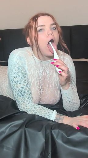 Come Lay Down and Watch Mommy Masturbate Herself Specially for You.