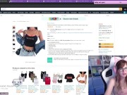 CUTE GIRL STREAMER SPENDING MONEY ON USELESS STUFF (SHYPHOEBE)