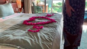 Passionate Honeymoon Encounter in a Tropical Paradise