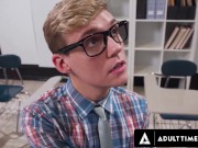 HETEROFLEXIBLE - INSANE ACCIDENTAL GANGBANG + BUKKAKE For Greedy Twink Tutor! INTERRACIAL FUCK FEST!