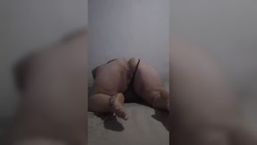 Mature bbw milf anal solo with dp