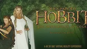 Anya Olsen Courtney Taylor in The Hobbit: The Desolation of Cock - VRBangers