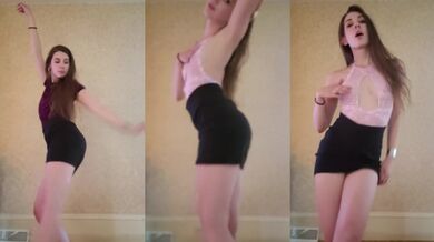 Dance That Skirt Off to Good For You strip tease