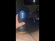 New pocket pussy sucks and and fucks my cock