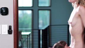 ”Young wild lezzies Riley Reid & Ivy Wolfe kiss & fuck”