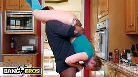 Bangbros - Aj Applegate gets hate pounded by behind 's back