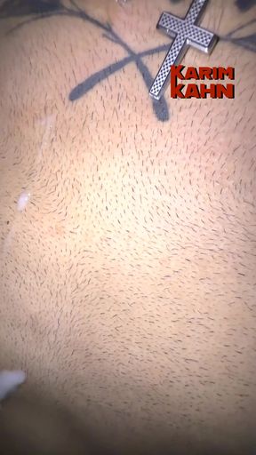 A Lot of Precum and Cum When I Jacked off in the Morning