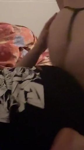 Homemade Assjob Makes Him Cum