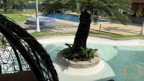 wife kylei felt in the mood for a third in cali