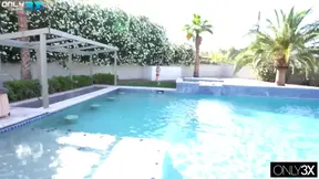 Cutie Lulu Chu swallows cum after intense fuck