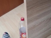 Mal eben einen runtergeholt !!! Geil gespritzt !!!