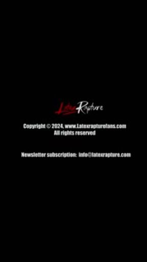 Airtight Transparent Latex Enclosure - New "Next Level" Club available on my webpage