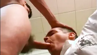 Straight Australian Twink Gets His First Gay Blowjob