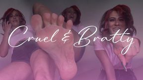 “Cruel And Bratty” [GIANTESS + FEET]