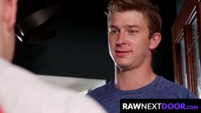 RawNextDoor.com - Smooth homosexual Nathan Styles breeding with hunk fan Vince Michae