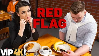 Hot brunette Charlotte Grey fucks a stranger in the toilet