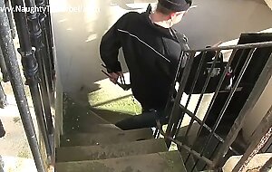 Preggo housewife Tinkerbell gets her horny pipework seen to by spunky plumber