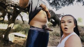 Sexy **** Sierra gets caught in public sucking dick & getting fucked by BBC