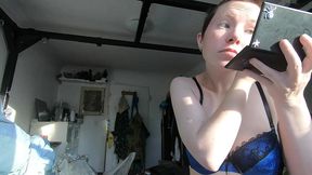 then taking out my septum ring (with pliers!), putting in my retainer, moisturizing and then plucking my eyebrows to try and ...