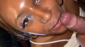 Ebony Facial Compilation