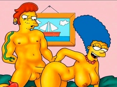 Marge Simpson real wife cheating