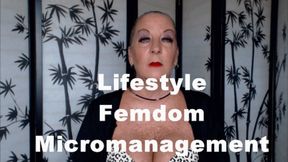 Femdom Lifestyle Ownership Micromanagement XHD (WMV)