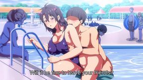 I Summoned a Succubus and My Stepmom Appeared!? 2 - Son bangs succubus mom at pool