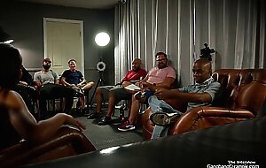 La La Fucks 5 guys and eats cum!