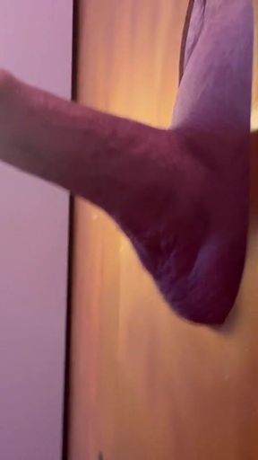 Horny Stiff Daddy Cock at the Gloryhole - I Cum All Over It & Have to Clean Him up!