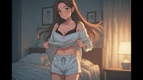 Uncensored video of 18 Year old Anime Girl, AI Generated Cartoon content,  3D Hentai Cartoon on closeup by Kiidzy Animates