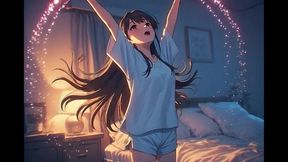 Uncensored video of 18 Year old Anime Girl, AI Generated Cartoon content,  3D Hentai Cartoon on closeup by Kiidzy Animates