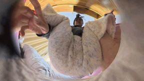 8K VR360 MARTINA's buttock humiliation POV training dwarfs